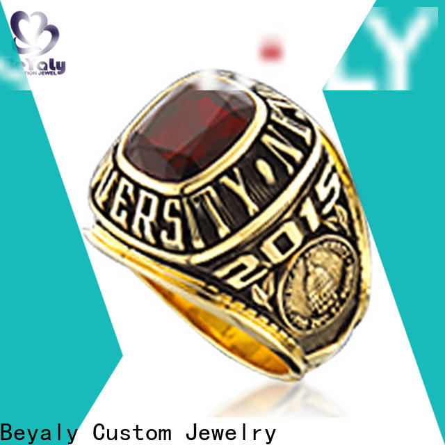 BEYALY good quality high school graduation rings company for students