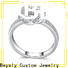 BEYALY Wholesale over the top wedding rings manufacturers for wedding