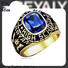 BEYALY plated gold american college rings for business for school