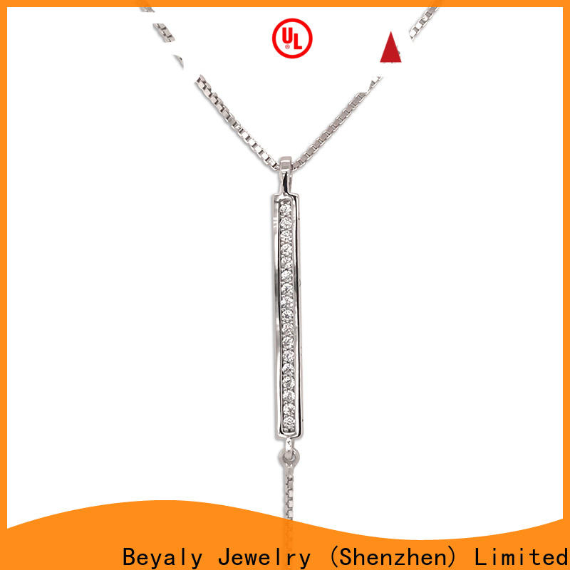 jewel pendant necklace initial company for wife