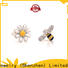 BEYALY rhodium cz stud earrings Suppliers for advertising promotion