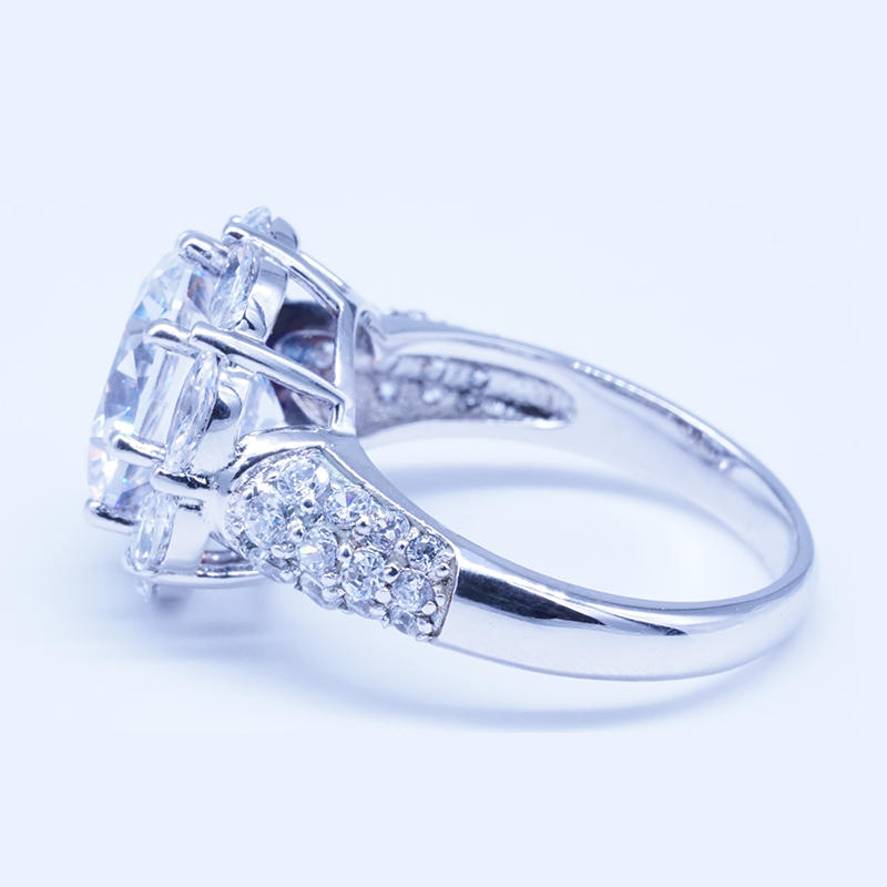 product-Fashion design silver clear cz sunflower rings-BEYALY-img-3