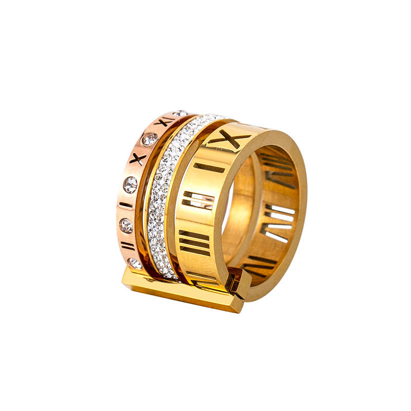 Cheap price jewelry titanium 316L stainless steel wedding ring