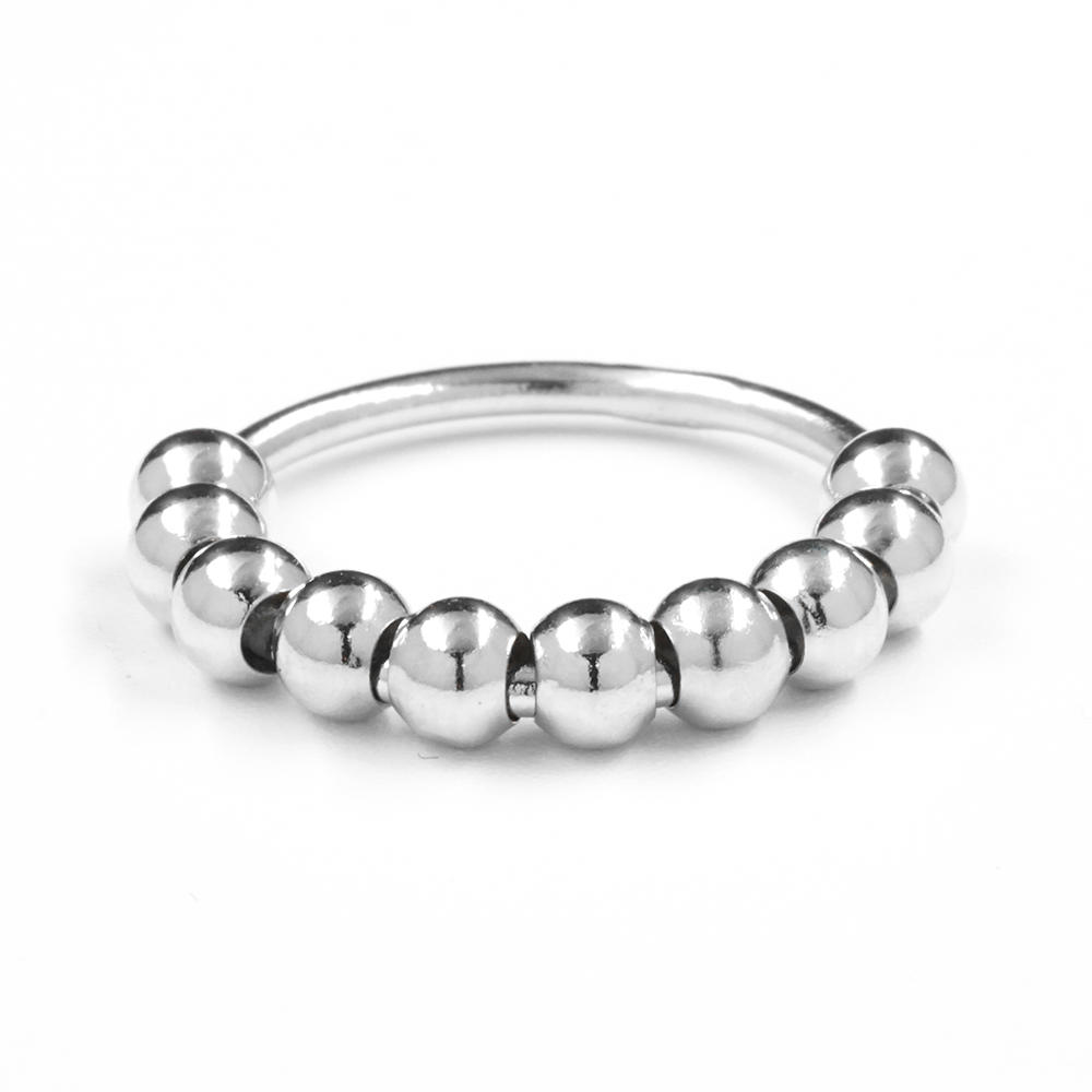 product-BEYALY-Rotatable beads ring design for daily wear-img-2