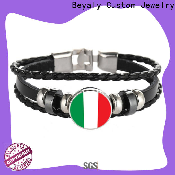 BEYALY thick silver bracelet womens Suppliers for wedding