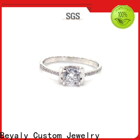 Best pandora silver cz ring Supply for party