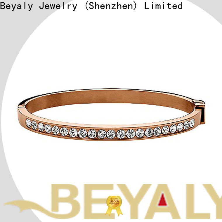 BEYALY Top rose gold diamond wedding band bulk buy for wedding