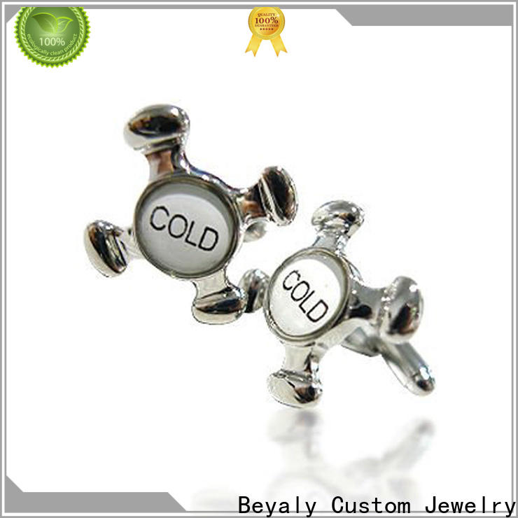 BEYALY men's cufflinks and tie clip set shipped to business for women