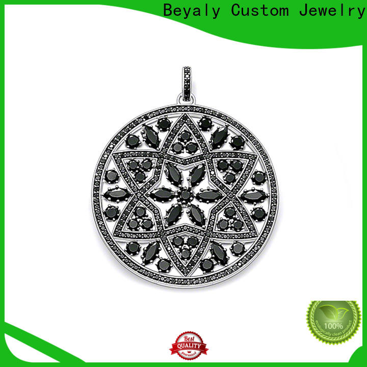 BEYALY 925 silver custom pendant shipped to business for decoration