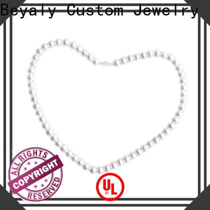 BEYALY Top sterling silver mens chain with pendant factory for party