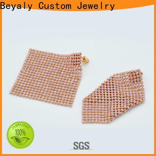 BEYALY Wholesale 316 stainless steel earrings factory for exhibition