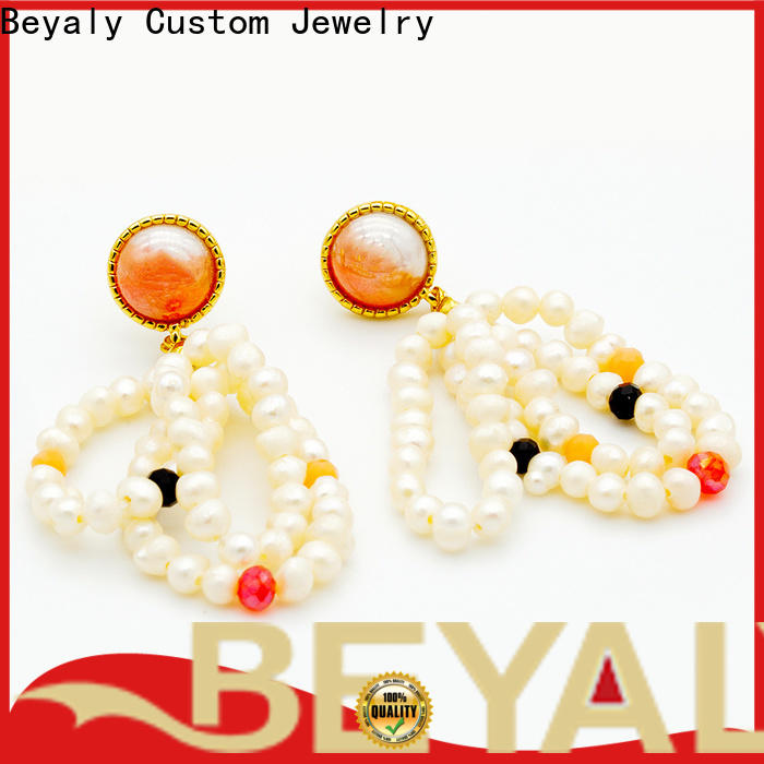 BEYALY marcasite earrings factory for advertising promotion