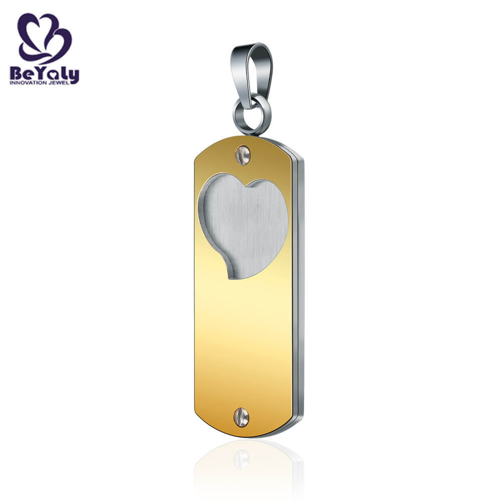 news-BEYALY-metal pendant blanks out steel sterling silver bezel pendant blanks necklace company-img