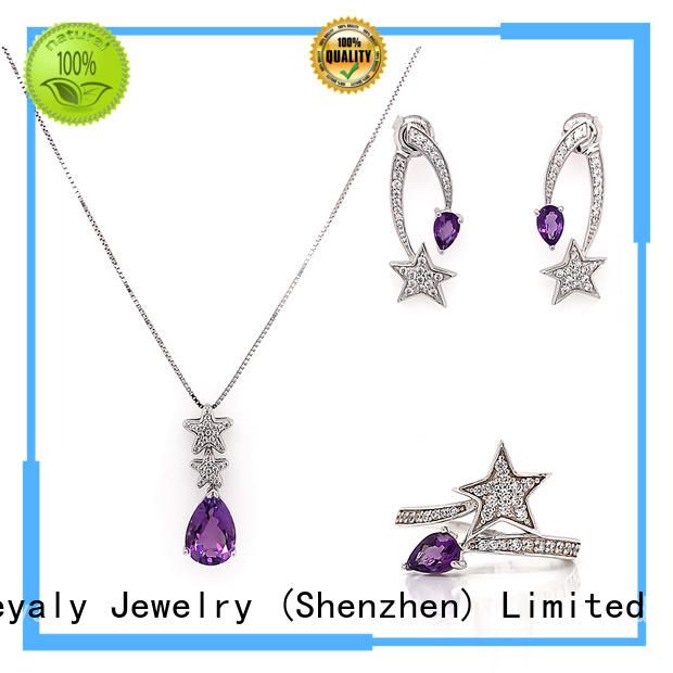 BEYALY cheap silver jewelry sets manufacturers for anniversary celebration