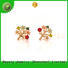 BEYALY small zirconia stud earrings for business gift