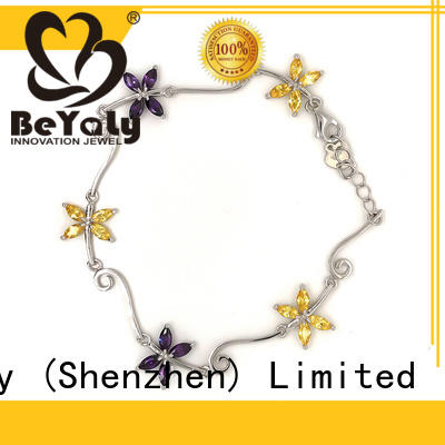 hot sell silver bangle bracelets magnet design for business gift