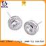 Wholesale circle stud earrings gemstone for business for advertising promotion
