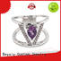 BEYALY New top rated diamond rings Suppliers for wedding