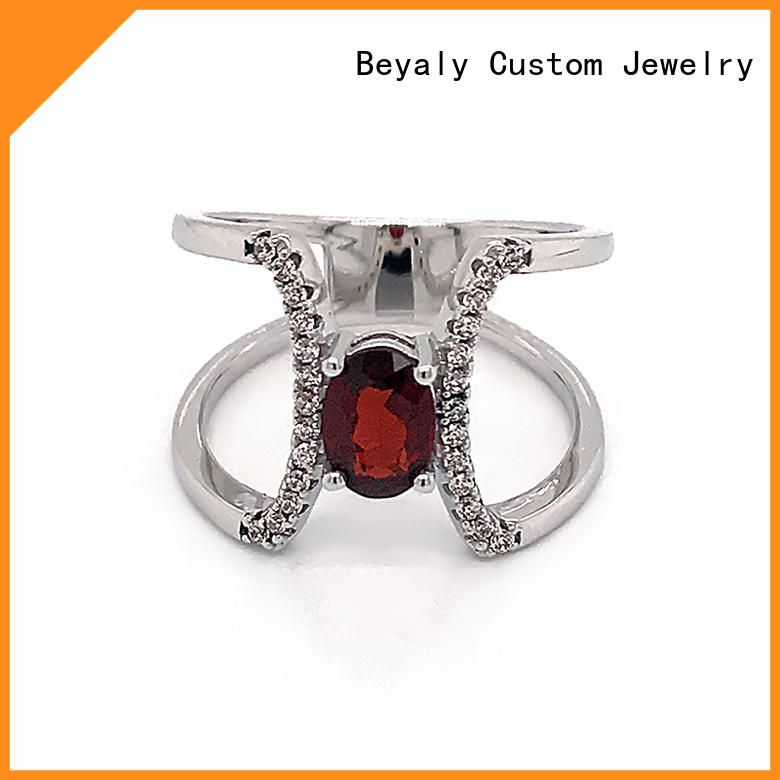 BEYALY stainless awesome diamond rings factory for women