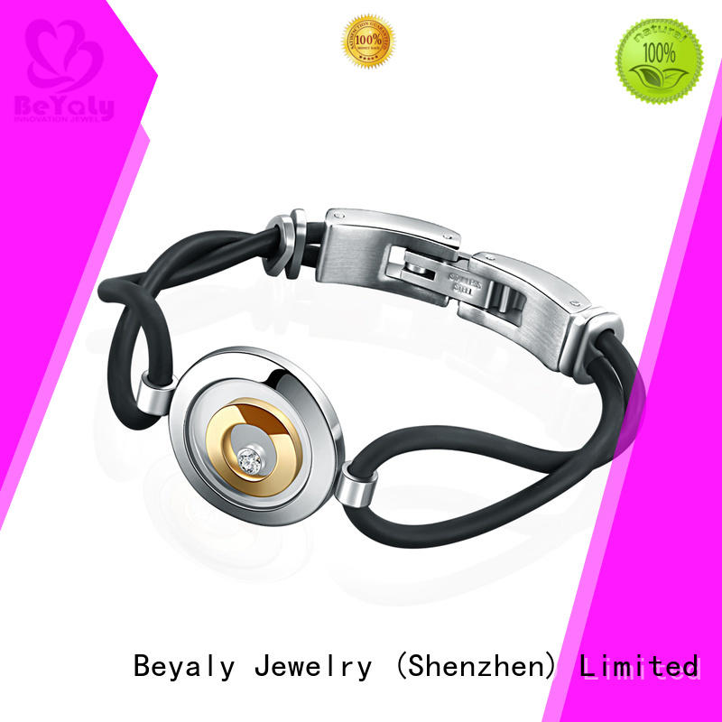 Latest rose gold bangle charm bracelet chain for anniversary celebration