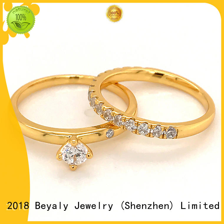 customized stone jewellery ring promotion for wedding