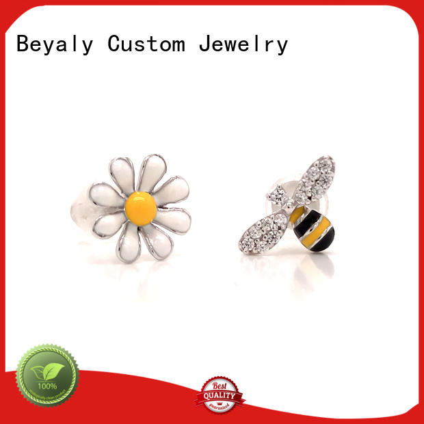 BEYALY special white ear studs Suppliers for women
