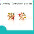 BEYALY unique pearl stud earrings with small diamond Suppliers for women