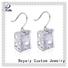 BEYALY round zircon earring Supply for business gift