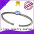 BEYALY hot sell silver bangle bracelets inquire now for anniversary celebration