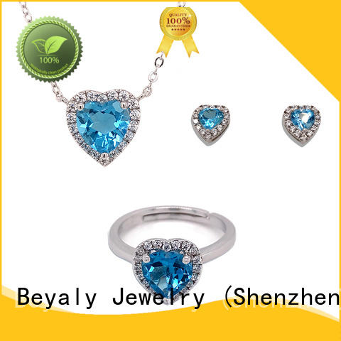 BEYALY Custom diamond necklace and earring set Suppliers