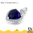 BEYALY blue 9k gold charms manufacturer for ladies
