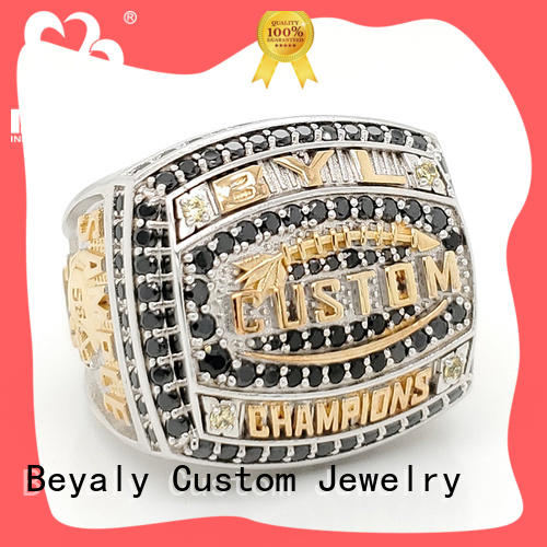 Latest football championship rings word factory for national chamions
