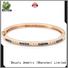 BEYALY doppel rose gold heart bangle for business for ceremony